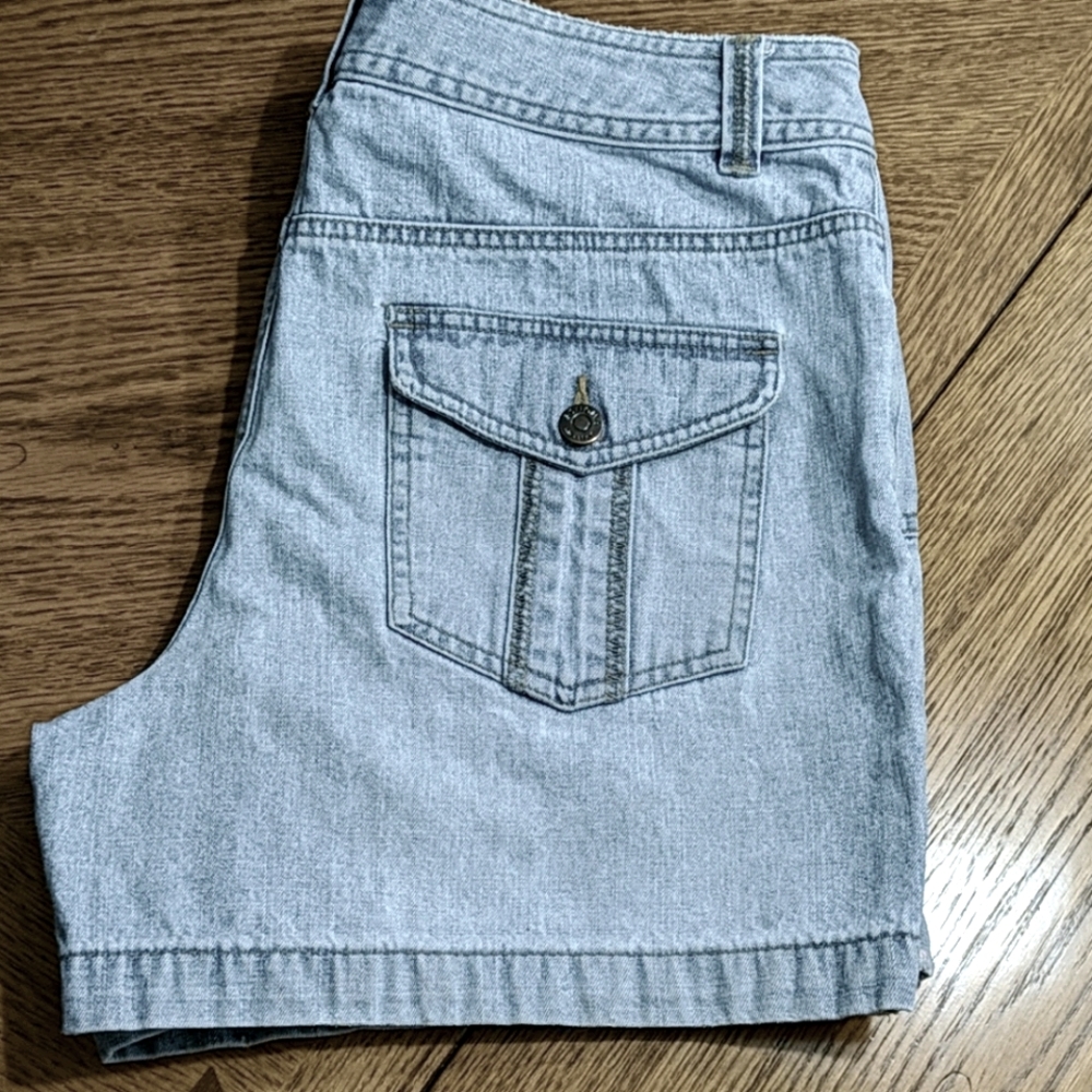 Dressy jean shorts